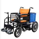 泰合TH101-3双人电动轮椅车 老年人残疾人电动代步车 电瓶助力车