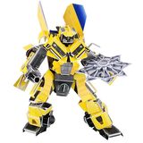男孩3D立体拼图变形金刚机器人大黄蜂儿童玩具4-5-6-7岁小孩礼物