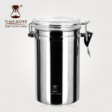 TIMEMORE 咖啡豆密封罐 304不锈钢茶叶罐 保鲜罐 奶粉储存罐