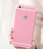 粉色薄荷绿iphone6plus硅胶软壳4.7手机壳苹果5s马卡龙简约背壳6s