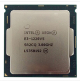 Intel 至强E3-1220 V5散片CPU 3.0G四核四线程1151针正式版官方版