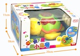 包邮新款会下蛋的小乌龟电动万向轮带灯光音乐儿童益智玩具0606A