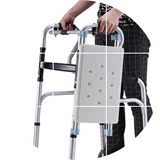 老人助行器学步车小型轮椅折叠轻便便携残疾人老年四脚拐杖手推车