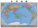 2016全新正版墙贴 世界地图 中国地图教学装饰挂图办公室画自带胶