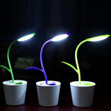 创意可爱充电LED小台灯护眼学习卧室床头节能宿舍书桌学生用台灯