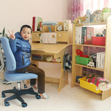 梦科可升降儿童学习桌书桌小孩课桌椅套装写字桌台椅多功能环保
