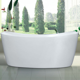 浴金匠洁具  元宝形缸普缸浴缸 简易型安装浴缸独立式亚克力浴缸