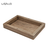 LAVALEE 木质托盘 长方形正方形香氛配件桌面摆设 汇美舍家居