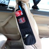 汽车前排座椅侧袋 多功能置物袋 手机挂袋挂包储物收纳车载饮料袋