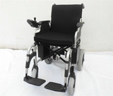 正品包邮上海依夫康海燕黑色轻便可折叠电动轮椅经济适用型轮椅车