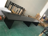 工业复古餐桌创意会议桌工作室专用桌个性电脑桌实木办公桌