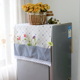 平果屋冰箱防尘罩盖巾单开门双开门冰箱罩冰箱巾对开门冰箱罩特价