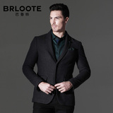 Brloote/巴鲁特男士羊毛商务休闲西服 男修身便西西装 秋冬装外套
