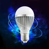 led灯泡E27e14螺口3W5W球泡尖泡暖白光黄光节能螺旋高亮lamp