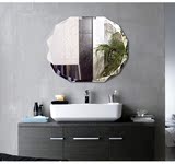 高档清晰无框镜壁挂卫生间镜台盆镜洗脸镜化妆镜浴室镜子卫浴镜