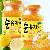 零食品韩国饮品原产进口KJ国际蜂蜜柚子茶560(860)g 一瓶包邮