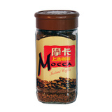特价【2瓶包邮】摩卡咖啡速溶咖啡上选黑咖啡155g瓶装纯咖啡粉