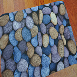 防滑地垫 可定制3D石头榻榻米进门垫客厅浴室卫生间厨房防滑垫