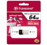 创见 Transcend JetFlash 890 64GB Type-C USB3.1 随身碟 (TypeC