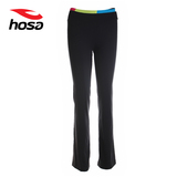 hosa/浩沙瑜伽服 女 腰头拼接 直筒显瘦健身运动瑜伽长裤