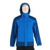 探路者KAWD91300男式套绒冲锋衣 2015秋冬户外防风保暖三合一套装