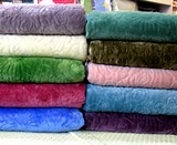 外贸绗缝被超柔法莱绒 毛毯 韩式毛绒床盖(床垫)两用空调被批发