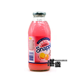 美国进口斯纳普Snapple粉色柠檬果汁饮料473ml12瓶指定地区包邮