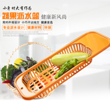 厨房置物沥水碗架滴水晾放碗盘筷碗碟收纳架塑料水果蔬菜沥水篮子