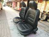 马自达6电动座椅左边一张，原装黑色皮，奔腾原装位安装
