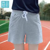 夏天运动短裤女式薄款宽松外穿休闲跑步韩版学生居家五分睡裤热裤