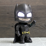 Q版蝙蝠侠手办模型公仔玩具dc蝙蝠侠大战超人手办周边摆件可发光