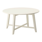 重庆宜家家居IKEA代购克拉思塔茶几边桌咖啡桌宜家小圆桌子白色