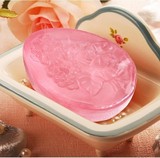 红贝缇香薰精油皂120g（ 玫瑰） 美白补水润肤抗皱洁面手工皂