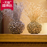 欧式家居装饰品摆件 客厅电视柜玄关摆设 现代简约创意陶瓷工艺品