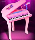 电子琴儿童带麦克风灯光早教音乐教学琴初学钢琴3-5-8岁玩具礼物