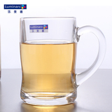 弓箭乐美雅 透明玻璃班尼水杯耐热茶杯 果汁饮料杯超大号啤酒杯子