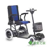 互邦电动四轮代步车HBLD4-E 折叠轻便老年人代步轮椅车残疾人代步