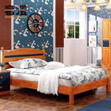 奢漫儿童床男孩全实木卧室家具组合1.2m现代简约1米5青少年单人床