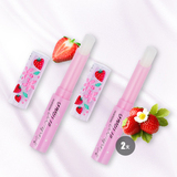 泰国正品Mistine草莓变色润唇膏2支 PINK MAGIC粉色变色唇膏包邮