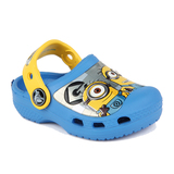 新品crocs男童鞋美国代购 卡洛驰儿童卡通小黄人沙滩洞洞鞋201311