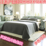 美式乡村地中海1.5北欧宜家1.8高档单双三人组合小户型折叠沙发床