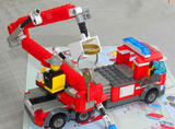 兼容乐高拼装科技积木城市消防局系列飞机消防车场景组装玩具模型