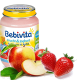 贝唯他/Bebivita苹果草莓水果酸奶混合泥(10个月以上)