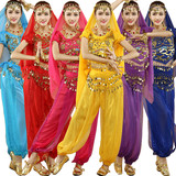 肚皮舞服装练功服套装印度舞蹈服装女成人演出服春夏舞蹈表演服装