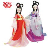 娃古装女孩关节体儿童生日礼物中国可儿娃娃四季仙子玩具公主洋娃
