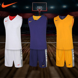 Nike耐克篮球服套装男夏季 新款球衣运动正品训练服定制印字背心