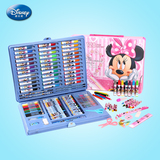 迪士尼128件画笔水彩笔套装小学生文具礼盒男孩女孩生日儿童礼物3