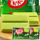 日本进口零食 雀巢奇巧KitKat宇治抹茶巧克力威化夹心饼干12枚入