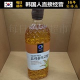 韩国进口清净园玉米麦芽糖稀1.2kg烘焙原料烹饪作料 泡菜用不包邮