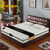 正品海马席梦思弹簧床垫软硬椰棕1.5 1.8米进口天然乳胶床垫棕垫